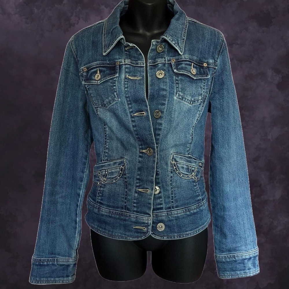 Y2K Point Zero Denim Jacket - Picture 2 of 5
